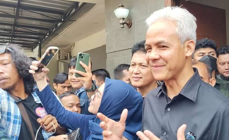  Ganjar Pranowo Kunjungan ke Keuskupan Tanjungkarang