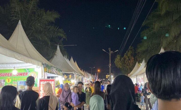  Suasana Hari Ketiga Pekan Raya Lampung 2023
