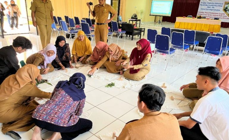  PKM-PM Itera Terapkan Modul Pembelajaran Ecoprint Berbasis Terapi Sensori Integrasi