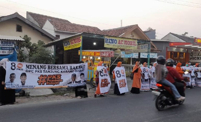  PKS Tanjungkarang Barat Kenalkan Logo dan Capres, Muhammad Suhada Minta Makin Masif