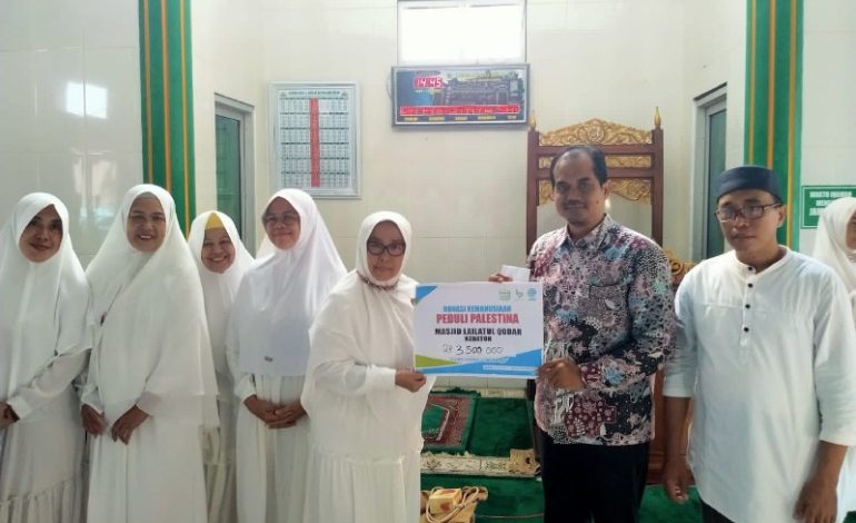  Majelis Taklim Lailatul Qodar Percayakan Dana Kemanusiaan Palestina ke LAZDAI Peduli