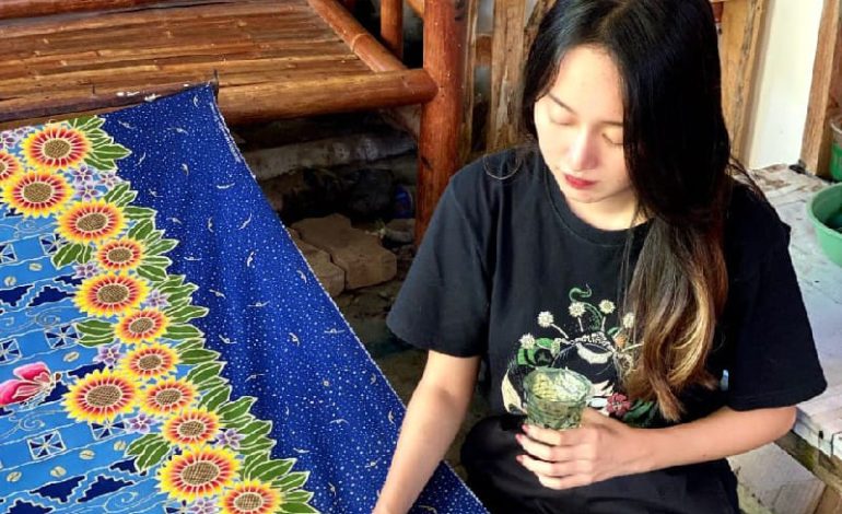  Sikop Arrum Batik Tulis Lampung, Motif Biji Kopi dan Siger Makin Membuatnya Tersohor