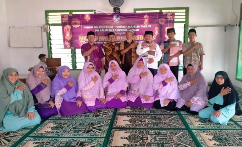  Maknai Maulid Nabi Muhammad saw, Salimah Lampung Tengah Gelar Forsil