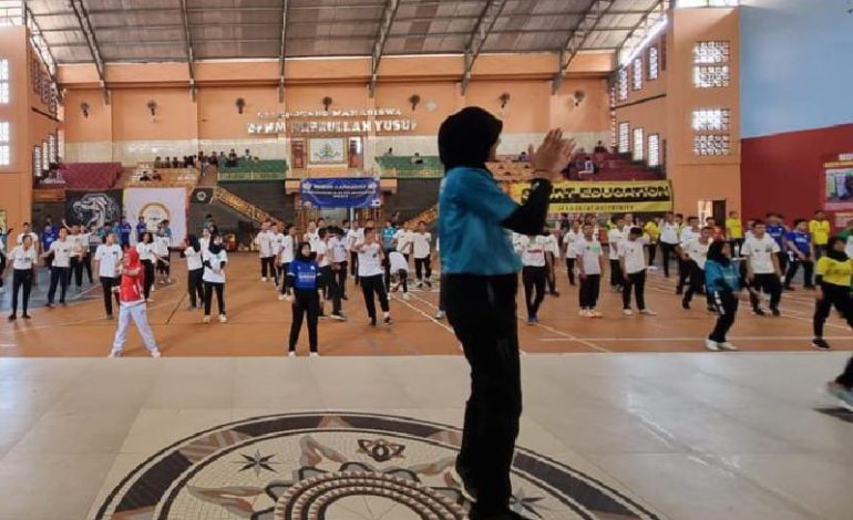  Peringati Hari Sumpah Pemuda, Universitas Teknokrat Indonesia Gelar Senam Bersama