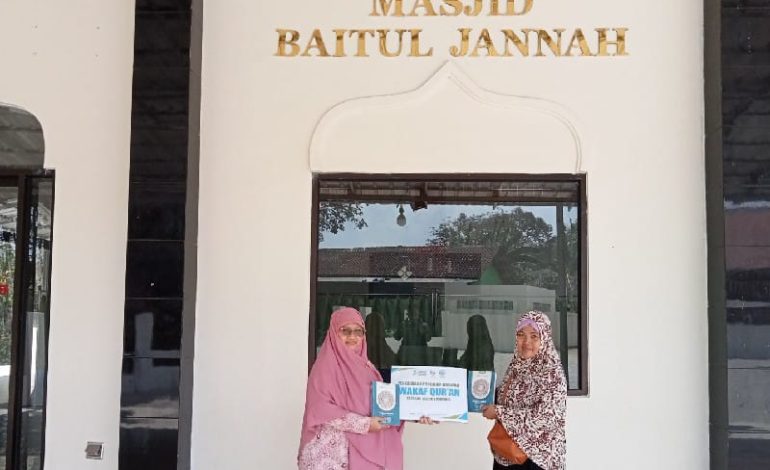  Badan Wakaf LAZDAI Salurkan Alquran ke Masjid Baitul Jannah Jatimulyo Jatiagung