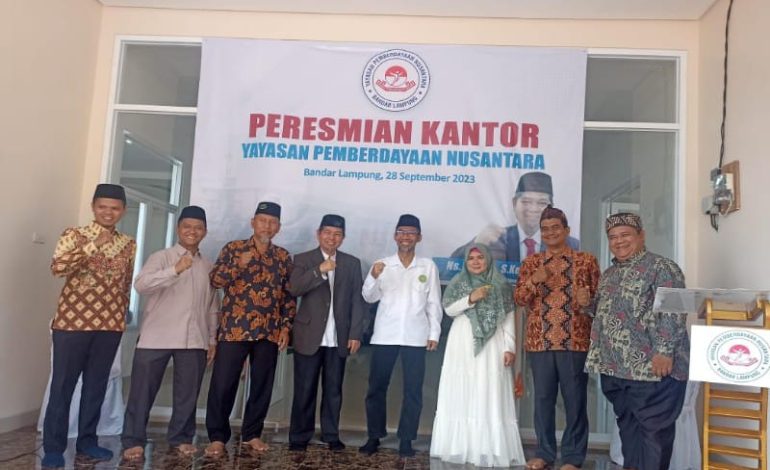  LAZDAI Peduli Sampaikan Selamat Peresmian Gedung Yayasan Pemberdayaan Nusantara