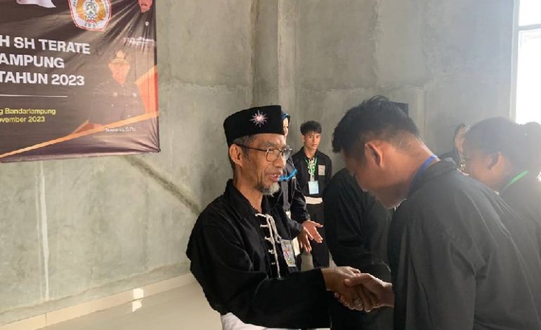  Abdul Hakim Hadiri Pembukaan Pelatihan Pelatih PSHT Se-Lampung