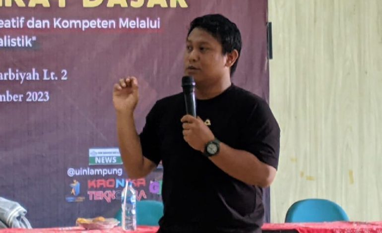  Andry Kurniawan Berikan Tips Teknik Video dan Fotografi Jurnalistik