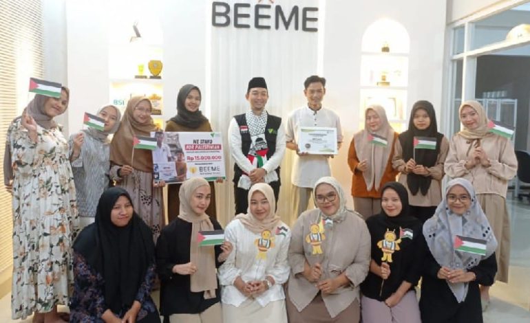  Beeme Gandeng Dompet Dhuafa Lampung Wujudkan Kepedulian Terhadap Palestina