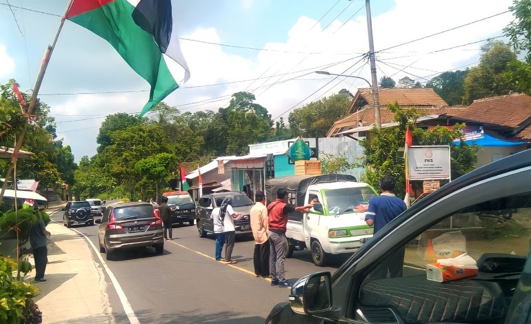  Pemuda Batukeramat Kotaagung Galang Dana Palestina, Minggu Diserahkan ke LazisMu