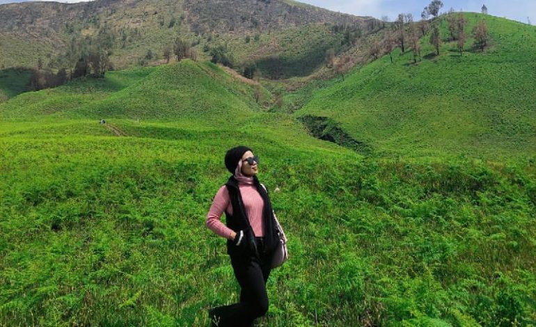  Nikmati Bromo, Mahasiswi Universitas Teknokrat Indonesia Silvia Marta: Ingin ke Sini Lagi Deh….