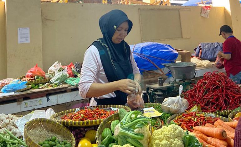  Pasar Pasir Gintung Tidak Seramai Dulu