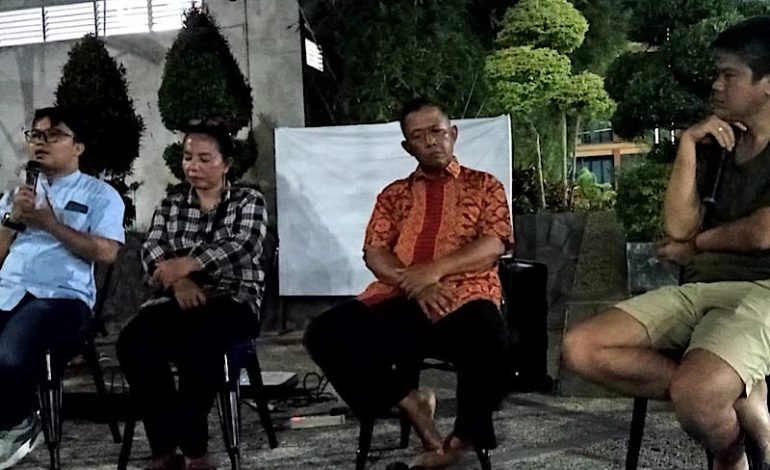  Diskusi Film “Tandur” di FISIP Unila, Direktur Walhi Lampung: Idealnya Tak Ada Desa di Hutan