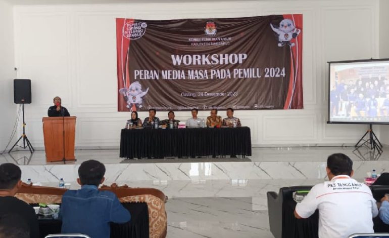  Undang Media Massa Lokakarya, KPU Tanggamus Ingin Berita Makin Objektif-Akurat