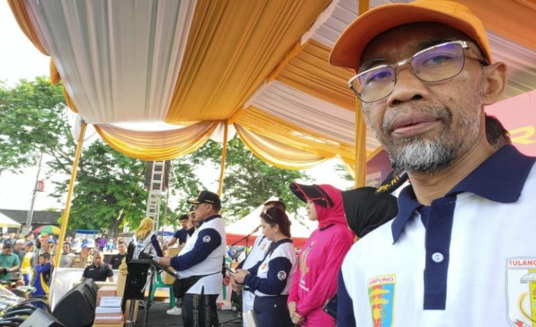  Ikuti Jalan Sehat Bareng Gubernur di Menggala, Abdul Hakim Sebut Cegah Stunting dari Dini
