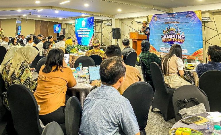  Disparekraf Lampung Gelar Sales Mission di 3 Kota, Promosikan Destinasi Wisata dan Event
