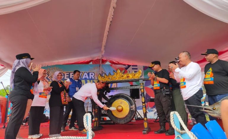 Gebyar Hari Nusantara di Tanggamus Dimeriahkan dengan Pasar Malam