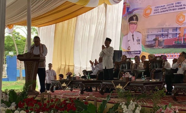  Abdul Hakim Hadiri Peresmian Gedung Baru RSUD ZA Pagaralam Bersama Gubernur Arinal