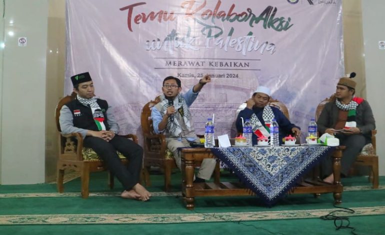  Dompet Dhuafa Lampung Terus Inisiasi Bantu Palestina, Hadirkan Husein Gaza di Darul Fattah