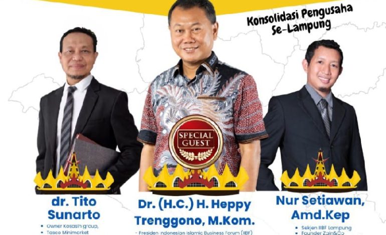  Seribuan Pengusaha Bakal Hadiri Lampung Business Series IIBF
