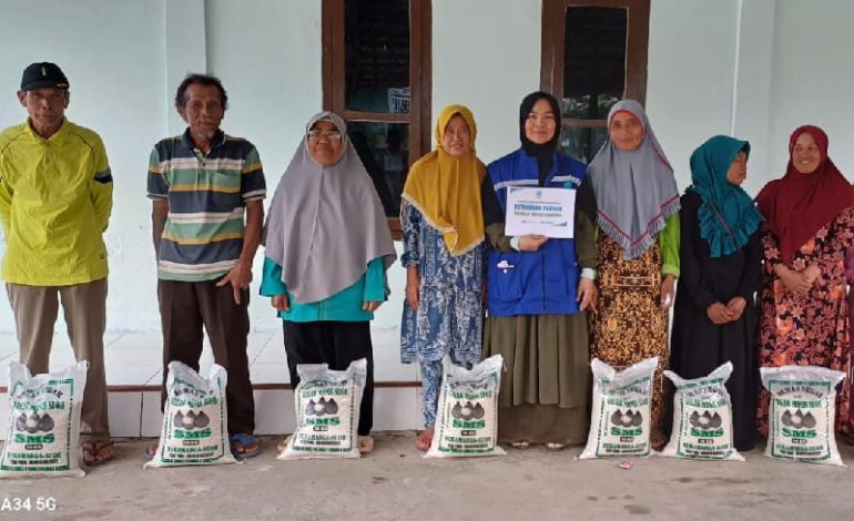 LAZDAI Lampung Salurkan Beras Jangkau Pelosok Lampung Barat
