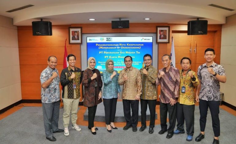  PGN Teken Nota Kesepahaman Pasok LNG dari PT Karya Mineral Jaya