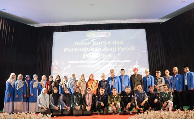  Mahasiswa PGSD Universitas Muhammadiyah Pringsewu Gelar Karya dan Pentas Seni