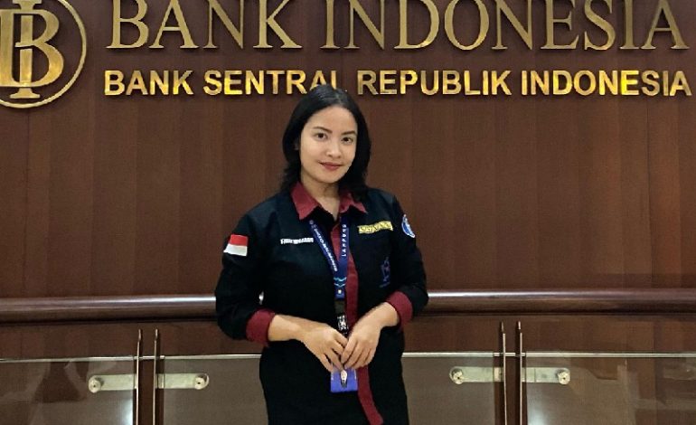  Model Lampung Fanny Jabat Ketua Umum GenBI Komisariat UBL, Ini Cerita Lengkapnya