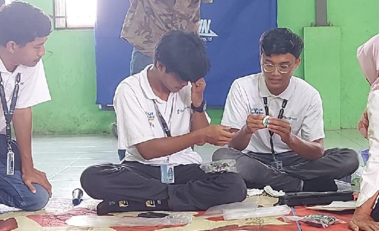 Tim KKN Unila Desa Simpang Pematang Mesuji Inovasi Tingkatkan Harga Produk Pertanian