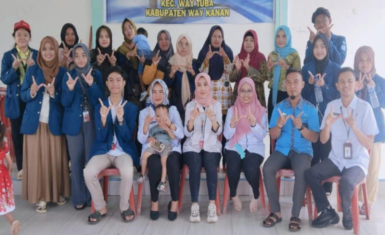 Mahasiswa KKN Unila Kelola Limbah Organik Jadi Kompos di Desa Bukit Gemuruh Way Kanan