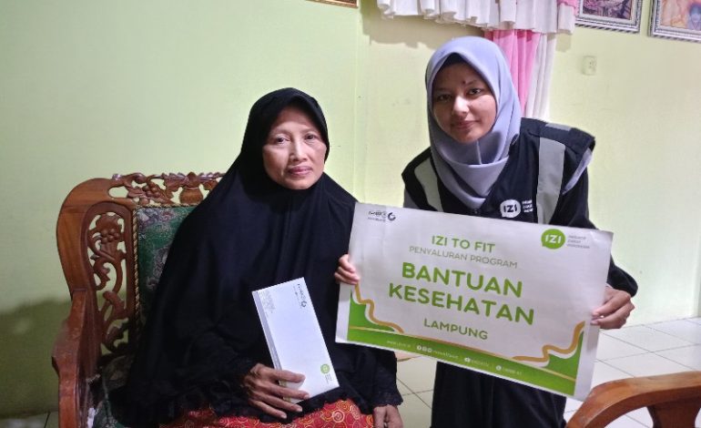  Laznas IZI Lampung Bantu Sumiyati Pasien Kanker Payudara