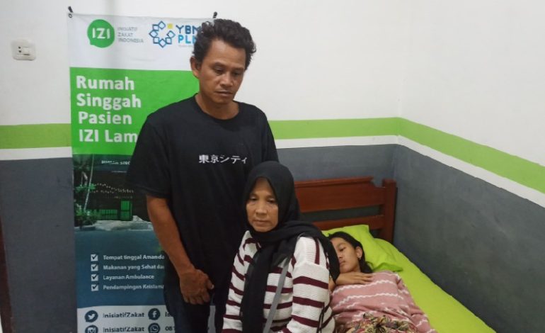  Ranti Penderita Tumor Bermalam di Rumah Singgah Pasien YBM PLN-IZI Lampung