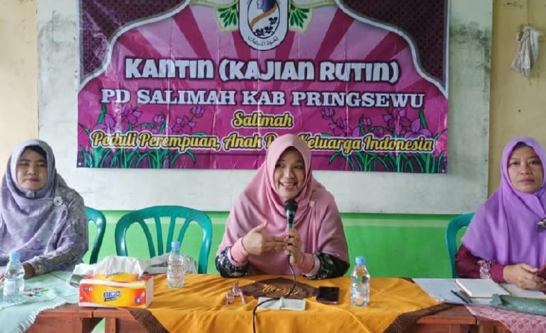  Salimah Pringsewu Hadirkan Nurul Hidayati di Majelis Taklim Al Wustho