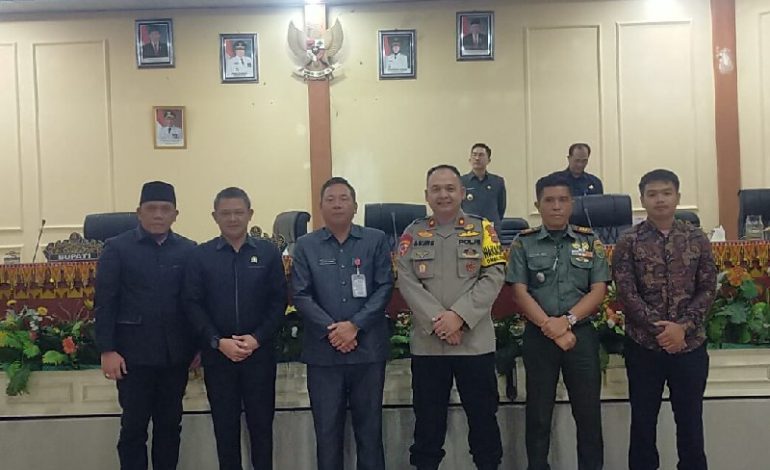  DPRD Tanggamus Gelar Paripurna Penyampaian Pendapat Akhir Rancangan Peraturan Daerah