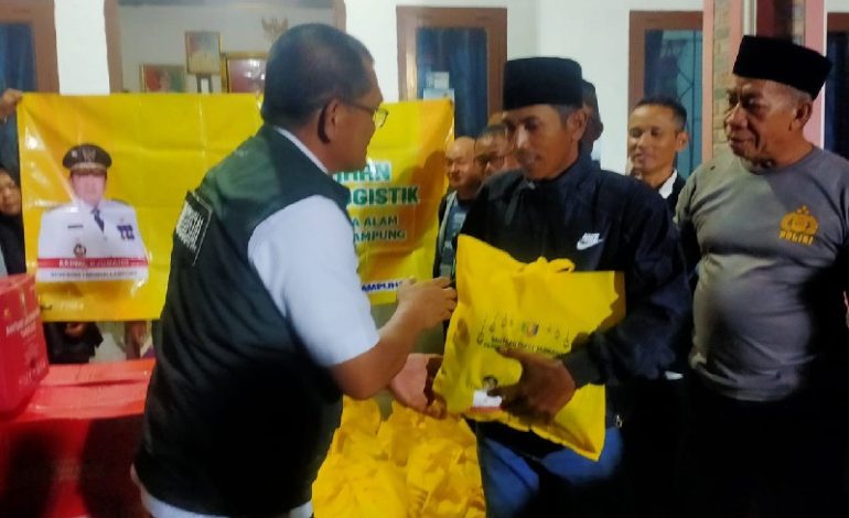 Gubernur Arinal Beri Bantuan Satgas Penanggulangan Konflik Satwa dan Korban Terkaman Harimau di Suoh Lambar