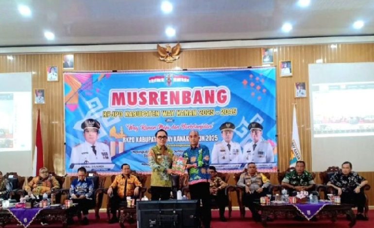 Dinas Pemberdayaan Perempuan dan Perlindungan Anak Lampung Hadiri Musrenbang Way Kanan