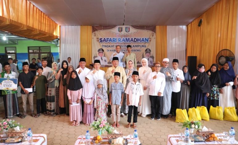  Gubernur Lampung Safari Ramadan di Pringsewu, Pj Bupati Marindo Kurniawan Buka Kesempatan Warga Dialog Langsung