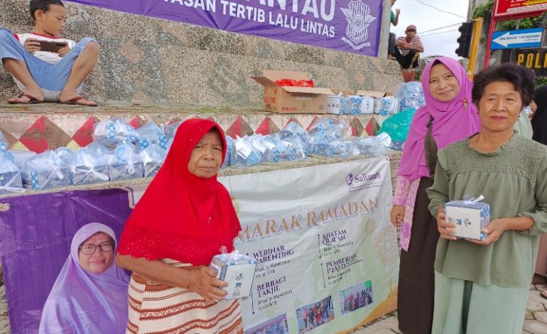  Semarak Ramadan ala Salimah Tanggamus, Dari Webinar, Khataman, sampai Berbagi Makanan
