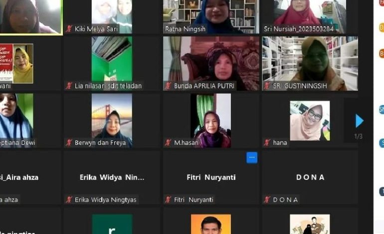  Salimah Tanggamus dan SDIT Teladan Kotaagung Webinar Parenting