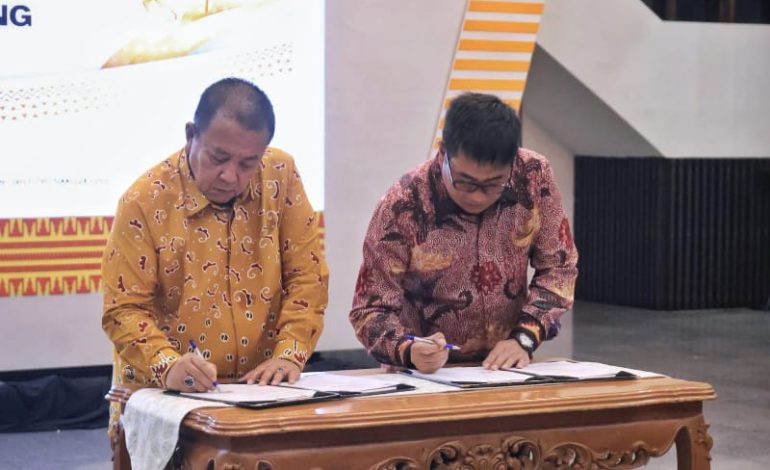  Jamin Ketersediaan Pupuk Petani, Gubernur Lampung Arinal Teken MoU dengan PT Pusri