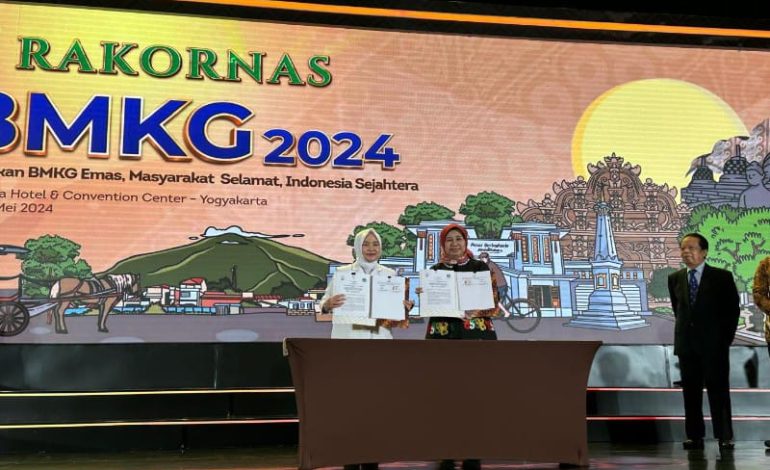  Unila Teken Nota Kesepahaman dengan BMKG
