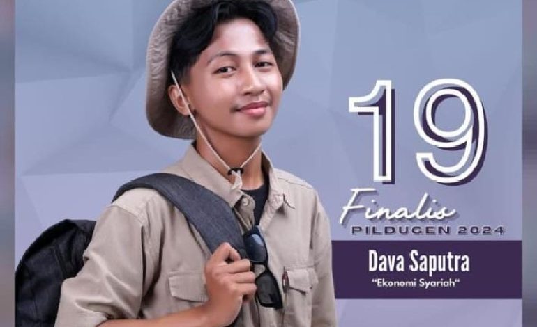  Dava Saputra, Mahasantri Mahad Al Jamiah UIN Raden Intan Masuk Grand Final Duta Genre