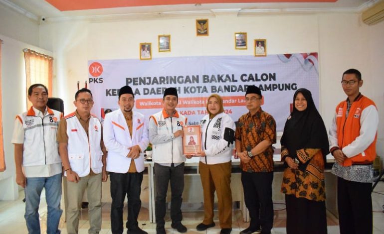  Eva Dwiana Ungkap Alasan Mengapa Ingin Diusung PKS pada Pilkada Bandar Lampung