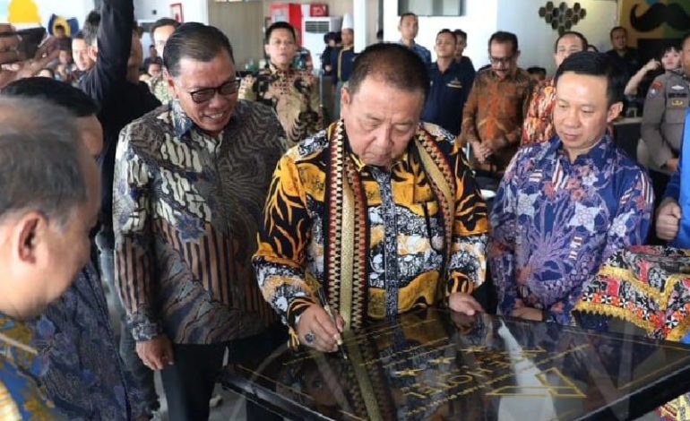  Gubernur Lampung Arinal Djunaidi Resmikan Hotel Arte