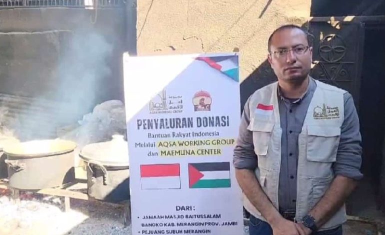  Relawan Aqsa Working Group Khalil Al Baz Abu Mahmoud Wafat Ditembak Sniper Israel