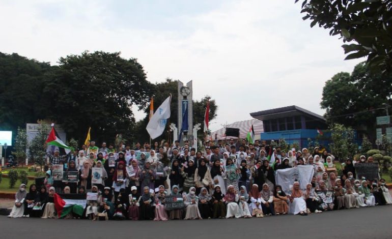  Unit Kegiatan Mahasiswa Birohmah Unila Inisiasi Aksi Bela Palestina