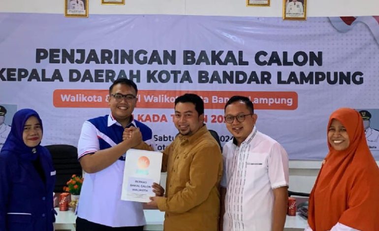  Nyalon Pilkada Bandar Lampung, Politikus PAN Yusirwan Daftar ke 5 Parpol dalam Sehari