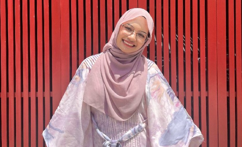  Anindya Zahra Sabila, Mahasiswi Unila Ingin Jaga Muruah Bahasa Indonesia