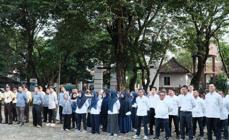  Karyawan PLN NP UPDK Bandar Lampung Ikuti Upacara Hari Kebangkitan Nasional