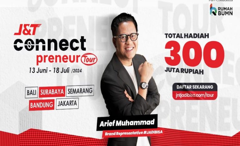  J&T Express Perkuat Ekosistem Bisnis Lokal Melalui J&T Connect Preneur Tour